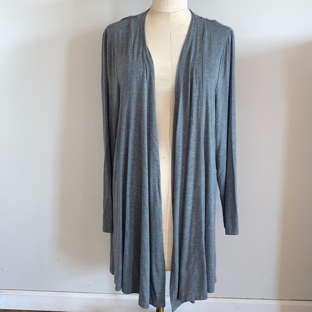 NEW Lane Bryant 18/20 gray cardigan